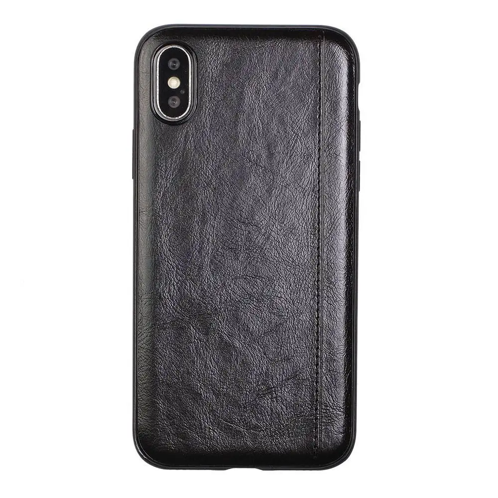 

KISSCASE Luxury Leather Case For iPhone 7 8 6 6S XS MAX XS X XR Plain Case For iPhone 7 Plus 8 Plus 6 Plus 6S Plus Cover Fundas