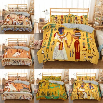 

ZEIMON Indian Women Bedding Set Duvet Cover with Pillow Case Single Twin Double Full Queen King Size Bedding Sets Quilt Cover