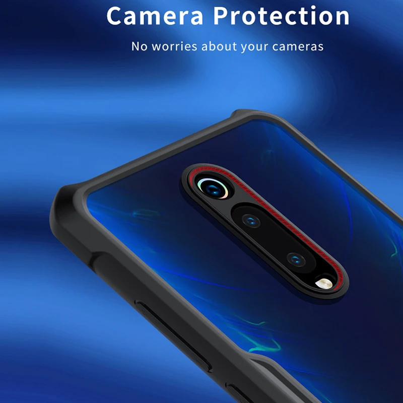 Xundd Shockproof Case Voor Xiaomi Mi 9T Pro, transparante Airbag Bumper Telefoon Cover Voor Redmi K20 Mi9T Mi10T Mi11T Mi12T Pro Case