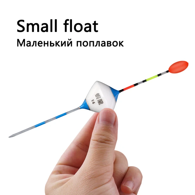5pcs/Lot Nano Fishing Floats+5 Float Tubes+1 Bag Hooks+1 Buoy