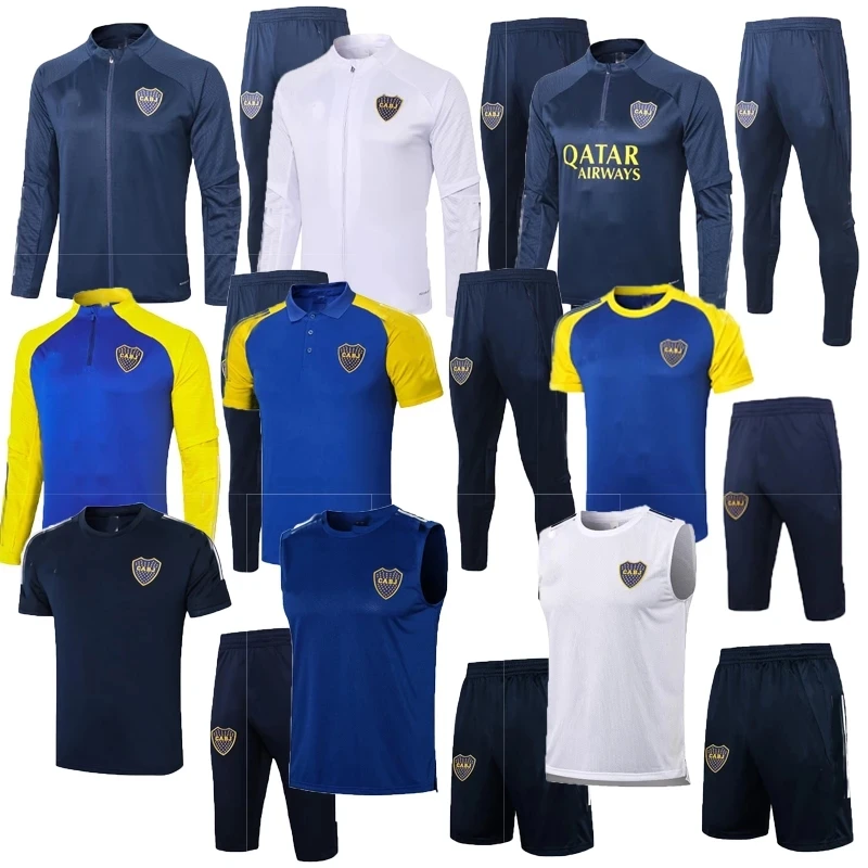 Chándal DE Boca Juniors para hombre, traje DE DE fútbol DE manga larga, sudadera y pantalones, conjunto DE ROSSI TEVEZ, 2022|Conjuntos para hombres| - AliExpress