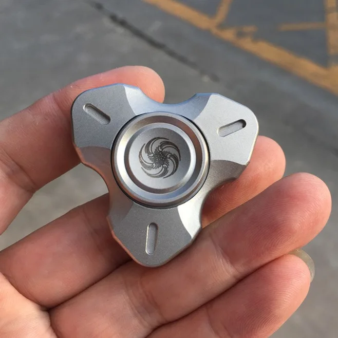 Треугольная Нержавеющая сталь Лидер продаж фиджет-Спиннер edchandspinner