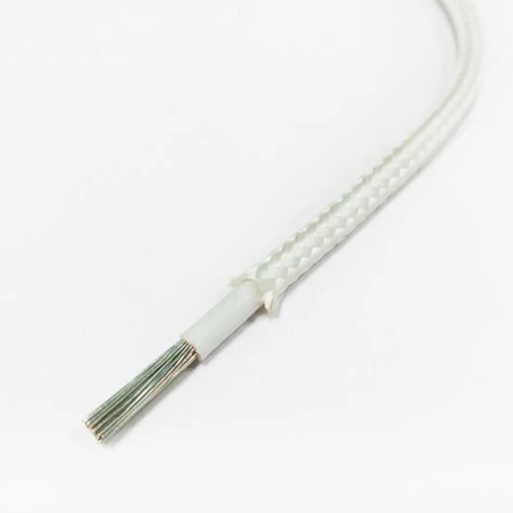SHENGPAI фабрика 1 м/2 м UL3122 16AWG 18AWG 20AWG 22AWG 24AWG Стекловолоконная плетеная силиконовая