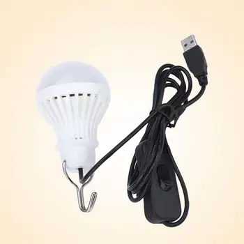 

5W LED Bulb Energy Saving Adjustable Portable Light Camping Outdoor Hiking