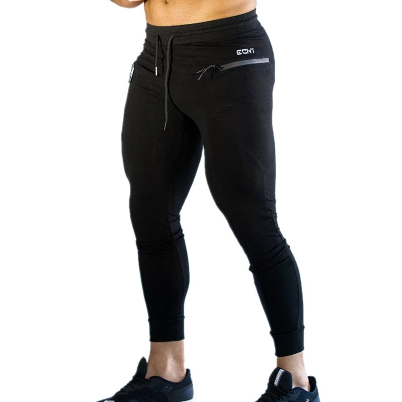 Cena Wysokiej jakości marka jakości spodnie Fitness dorywczo elastyczne spodnie odzież sportowa do kulturystyki Casual granatowy wojskowe spodnie dresowe spodnie joggery