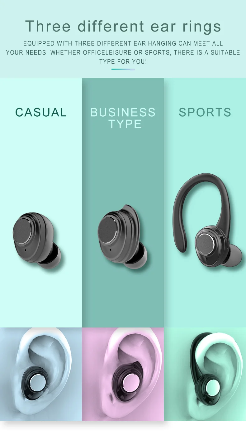 Настоящая беспроводная гарнитура Airbuds X9 TWS, светодиодный дисплей, сенсорная версия, наушники, стерео, водонепроницаемые, 10-15 м, три типа, наушники, Ultraviole