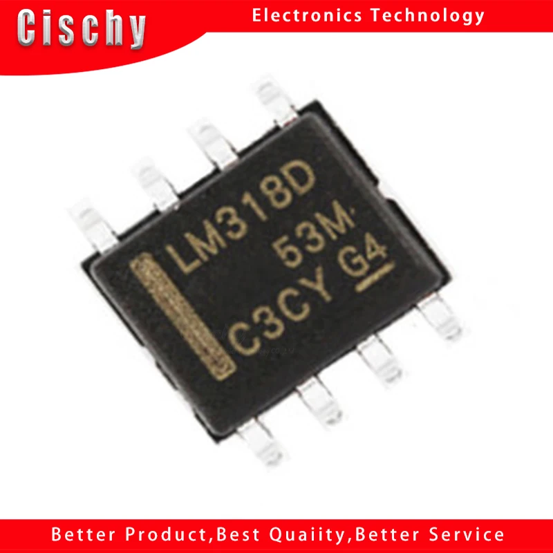 10 шт. LM318DR SMD LM318D SOP8 LM318 стандартного режима работы | Обустройство дома