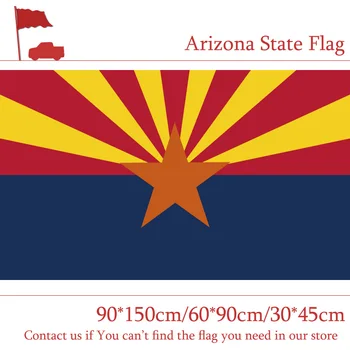 

15PCS Flag Arizona State Flag 3*5 Feet 90*150cm 60*90cm Flag America 40*60cm Car Flag For Campaign Vote