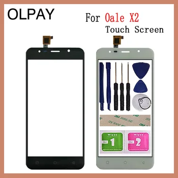 

OLPAY 5.5'' Mobile Phone Touchscreen For Oale X2 Touch Screen Glass Digitizer Panel Lens Sensor Glass Free Adhesive+Wipes