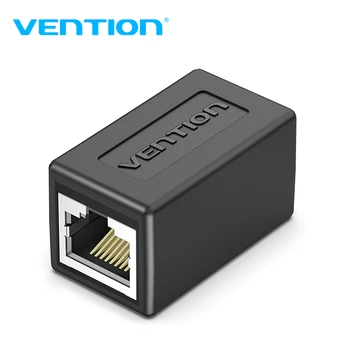 

Vention RJ45 Connector Cat6 Ethernet Adapter 8P8C Network Extender Extension Cable for Ethernet Cable Female to Female Connector