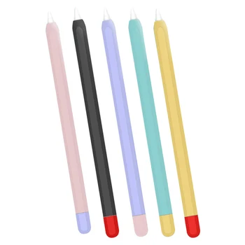 

Protective Safety Case For Apple Pencil 1 2 Anti-lost Anti-Shock Slilicone Sleeve Cover For Ipad Tablet Touch Pencil 2 1 Kits