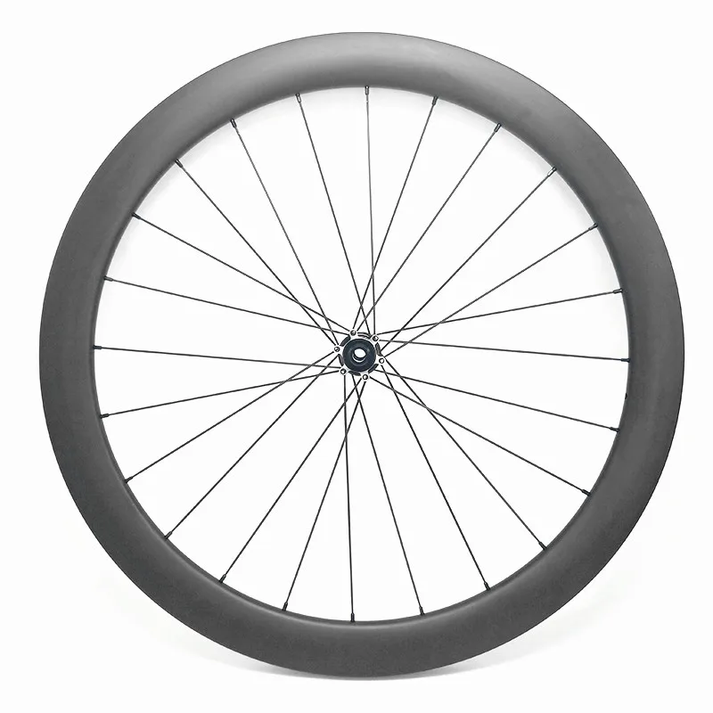 Cheap 700c carbon road disc wheel powerway CX32 100x15 clincher front wheel Disc Brake carbon disc wheels 38/50/60mm cyclocross wheel 5