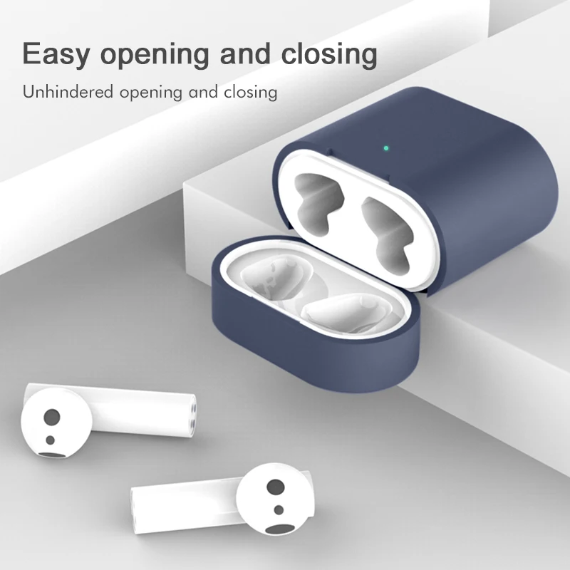 Силиконовый наушник чехол для Xiaomi Redmi Airdots противоударный защитный Air dots TWS