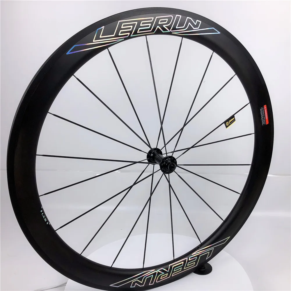 

Top Sale Ultra Light 700c 38mm 50mm Clincher Tubular Tubeless Carbon Wheels with UD 3K 12K weave for Road Bike
