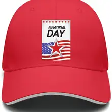 Памятный день американский флаг Плакат Женская Классическая Регулируемая Сетка Дальнобойщик Хлопок Бейсболки Шляпа