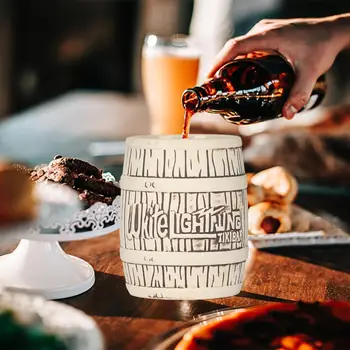 

Tiki Cocktail Mug Beer Wine Ceramic Cup Tiki Bar Professional Hawaiian Party Barware 550mL