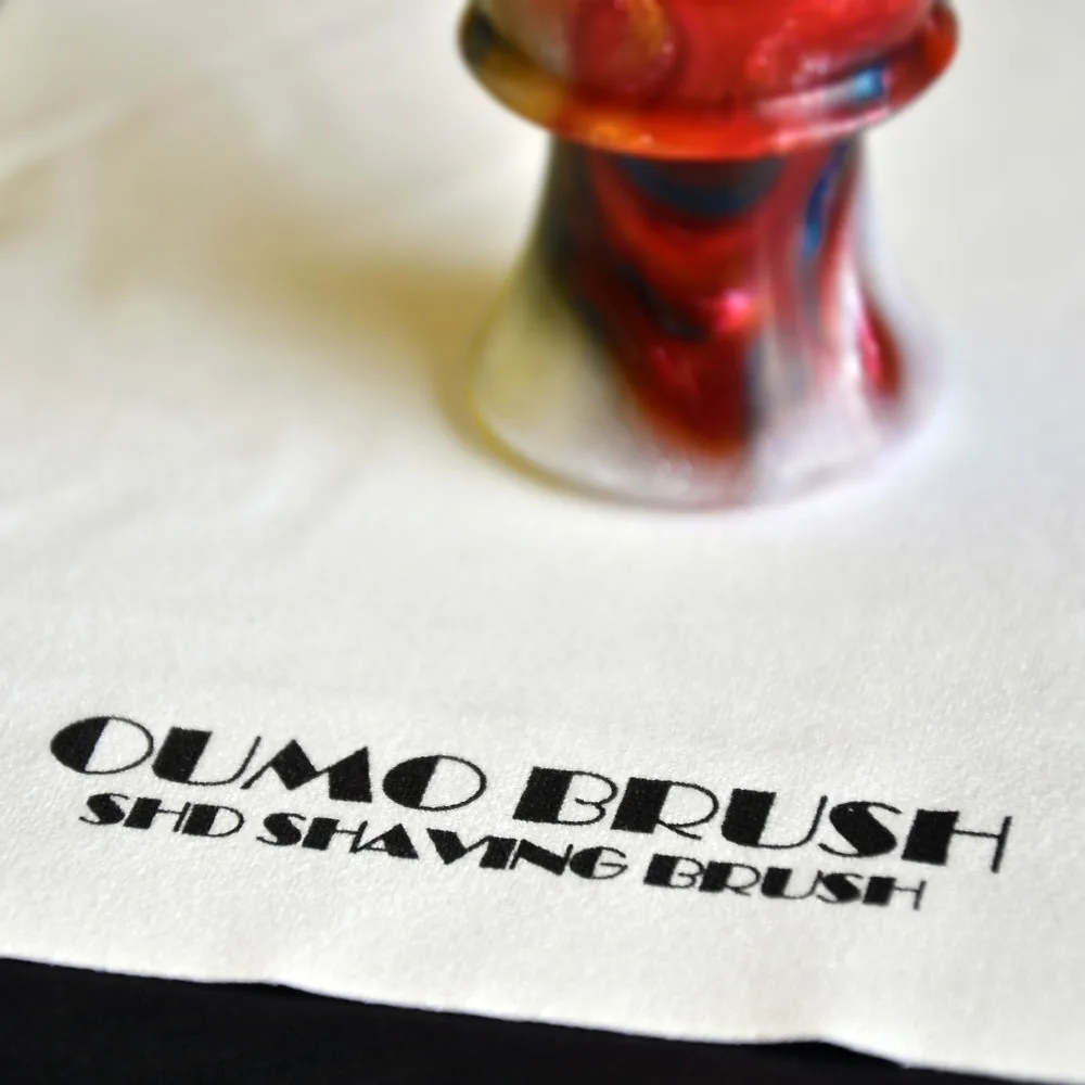 Oumo Brush-shd Silvertip Manchúria Melhor 2 Banda wt Whit Clássico Branco Fosco Resina Punho Hmw & 24 resina fosco clássico com shd manchuira hmw slivertip nós de texugo