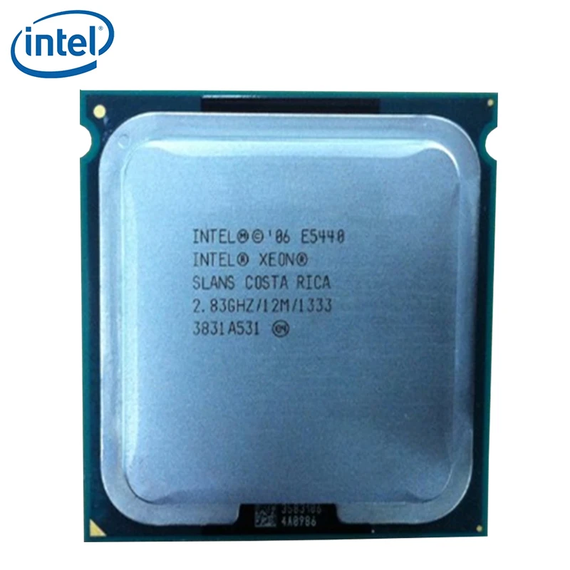 Процессор Intel Xeon E5440 2 8 ГГц 12 МБ 80 Вт четырехъядерный сокет 771 100% рабочий