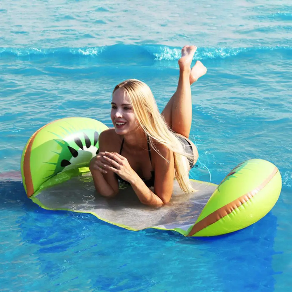 

Creative Fruit Floating Lounge Water hammock Inflatable Swimming Pool Bed Inflatable Mattress Party Toys Summer Beach Float Raft