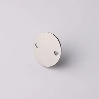 

Charms for Jewelry Making Stainless Steel Round Pendants Diy Bracelet Necklace Earring Accessories Wholesale Lots Bulk 10pcs