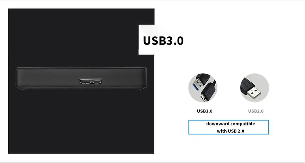 Seagate расширения жесткого диск 1 ТБ 2 ТБ 4 ТБ USB3.0 внешний жесткий диск 2," USB 3,0 Интерфейс 120 МБ/с. Портативный внешний жесткий диск