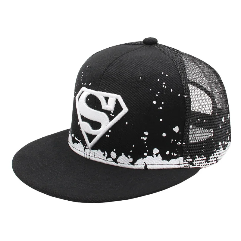 2019 супер герой кепка мужская Snapback Кепка хлопковая бейсбольная кепка мужская крутая папа ребенок S письмо сетка регулируемый головной убор