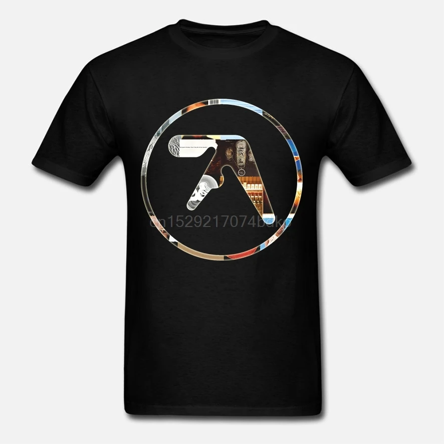 Мужская футболка Aphex Twin Skull Logo | одежда