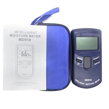 

MD918 Instrument Damp Detector Digital Display Electrical Wood Moisture Meter Tester Density Portable Inductive Multifunctional