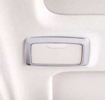 

For BMW 7 Series G11 G12 2016 2017 2018 Interior Accessories ABS Matte Rear Panel Cosmetic Mirror Decorative Frame Trims 2pcs