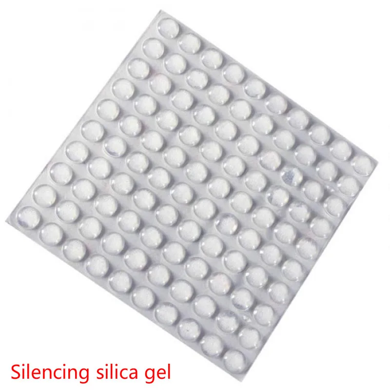 Round Clear Self Adhesive Silicone Rubber Bumpers Soft Transparent Anti Slip shock absorber Feet Pads Damper 40/50/100 pcs
