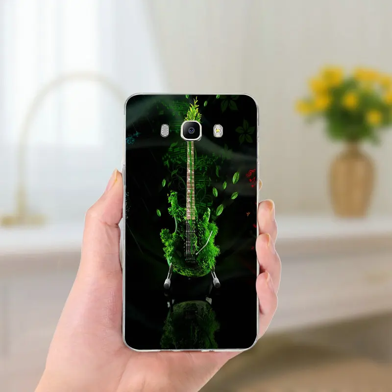 Picture 5 Для Samsung Galaxy J1 J2 J3 J5 J7 оболочка тонкий, мягкий, из полиуретана силиконовые чехлы для телефонов подарок для влюбленных крутые барабаны гитара Музыка - Цвет: Picture 5