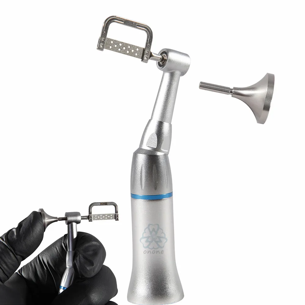 

Dental 1:1 Reduction Contra Angle Handpieces Reciprocating Interproximal Strip IPR System