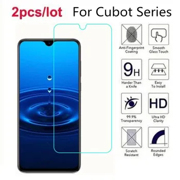 Перейти на Алиэкспресс и купить Закаленное стекло для Cubot Quest Lite 2.5D Премиум Защитная пленка на экран Cubot X18 J5 J7 R11 H3 X19 P20 R15 Pro King Kong 3