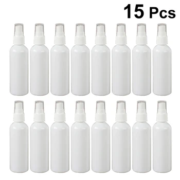

15pcs Spray Bottles Macetas Perfume Spray Bottle Water Bottle Refillable 100ml Plastic Alcohol Soothing Water Container