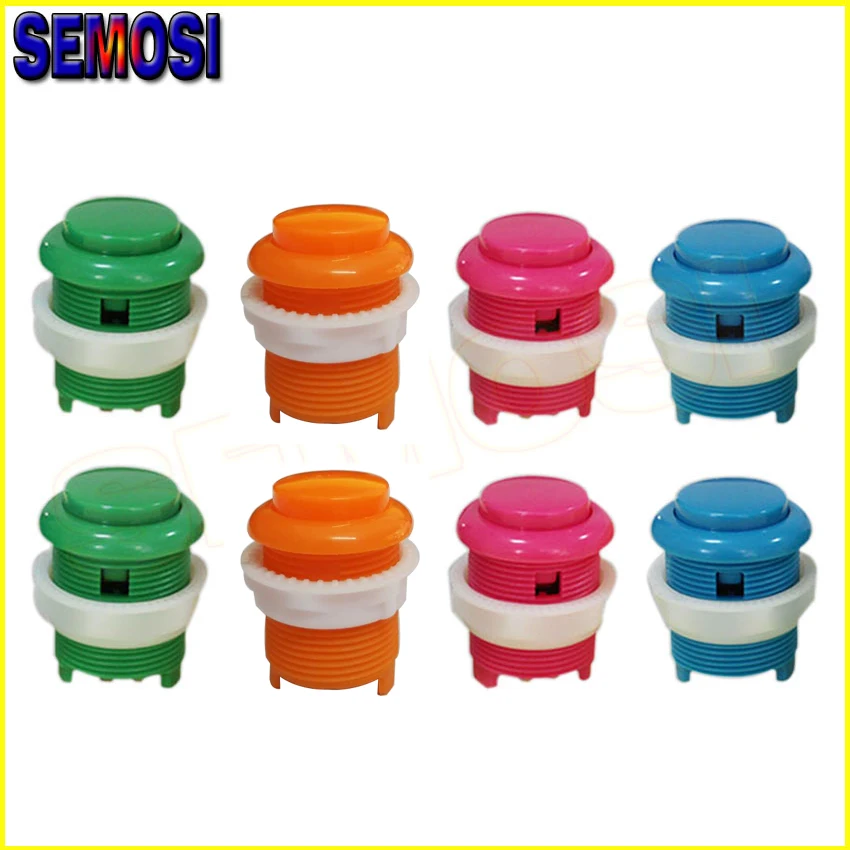 28mm High Quality Arcade Button DIP Push Buttons Switch Keysters for Game Machine | Спорт и развлечения