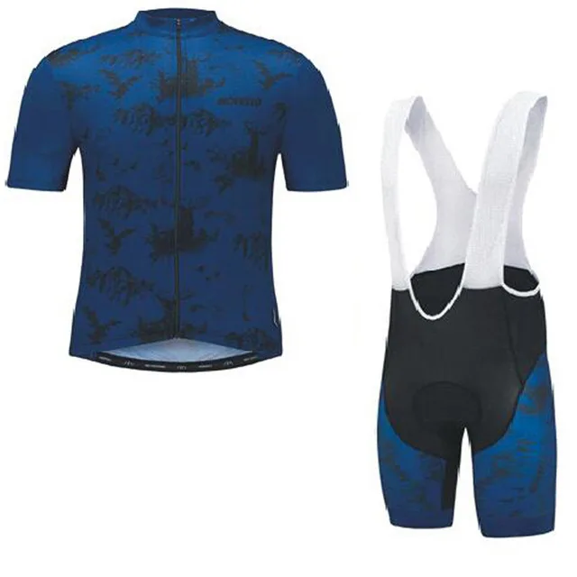 Команда Morvelo велосипедная одежда 3D гелевые прокладки нагрудник шорты трикотажный комплект для велоспорта быстросохнущие Мужские дышащие pro Maillot Culotte K122008 - Цвет: 7