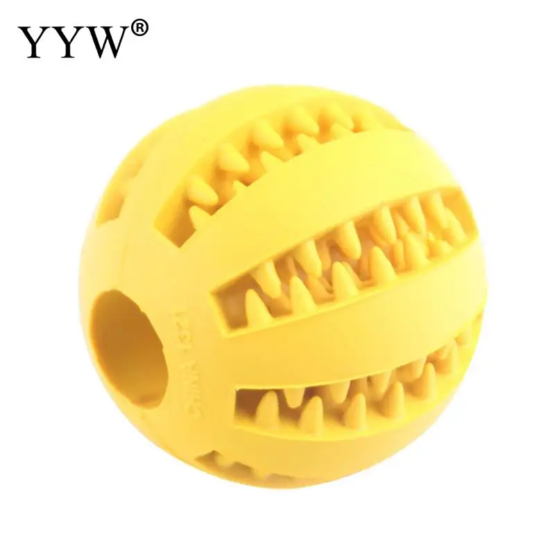 Pet Sof Pet интерактивные игрушки для собак мяч собака жевательная игрушка для собак чистка зубов шарик еды экстра-из твердой резины мяч собака продукты для домашних животных