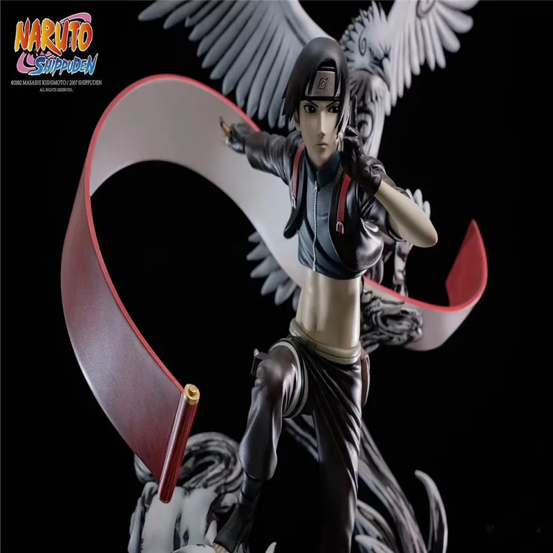 NARUTO GK MU YE Dark Special Forces Root Killing Tool Seventh Class Ninja Sai Statue Action Figure Collection Model Toys C22