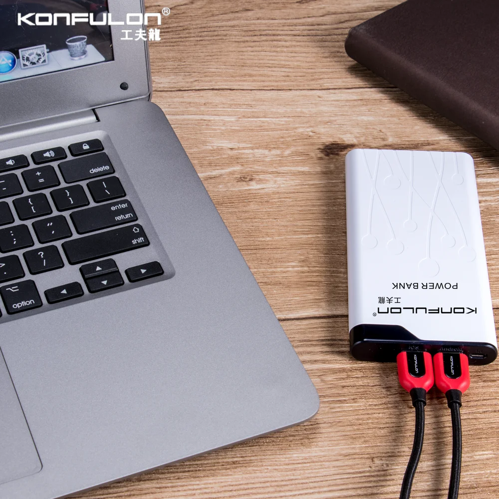 Power Bank10000mAh Светодиодный дисплей Портативный внешний аккумулятор для