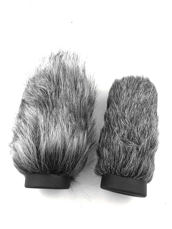 

Musan MIC Windshield Windscreen Muff for RODE VideoMic for Takstar SGC-598 MKE600 Artificial Fur Wind Shield 12.5cm Deepth