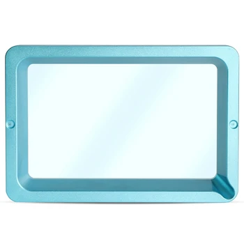 

HOT-Material Rack for 3D Printer Anodized Aluminium Resin Vat for Photon FEP Film and Steel Ring Installed Fully Metal