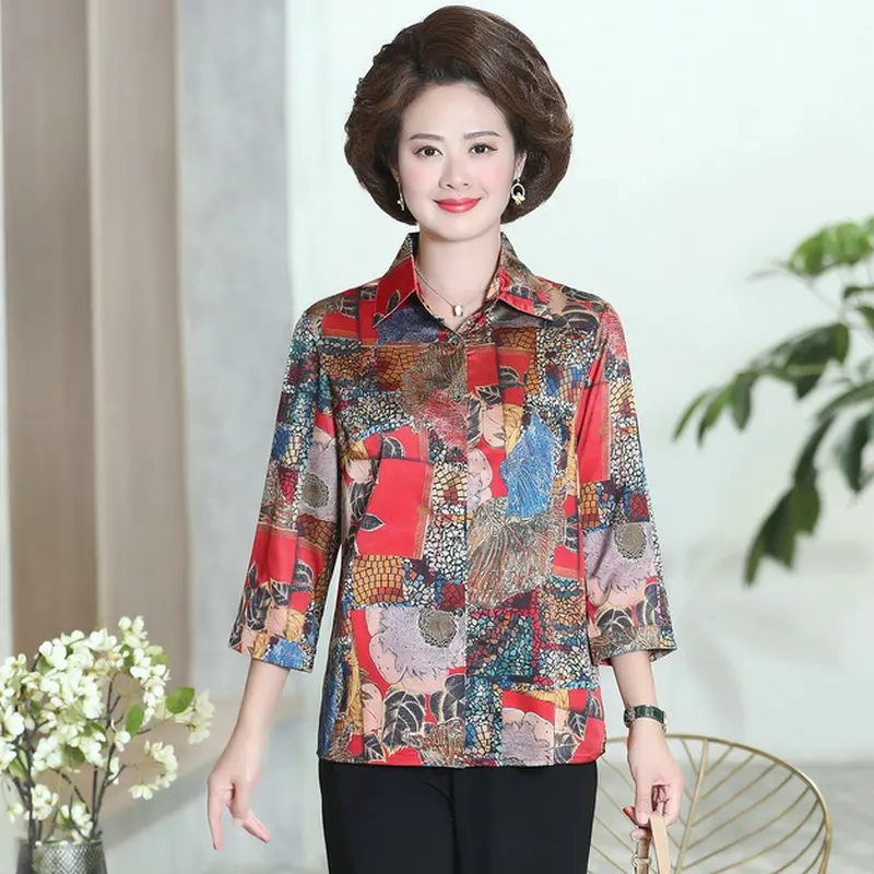 blusas tres cuartos elegantes