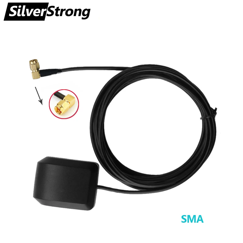 SilverStrong Универсальная автомобильная антенна GPS SMA Farka разъем радио для навигации VW/FORD/BMW/PORSCHE Оригинал