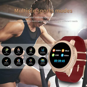 

New Style Color Screen Metal Smart Athletic Bracelet Adult Step Count Health Monitoring Heart Rate Waterproof Watch