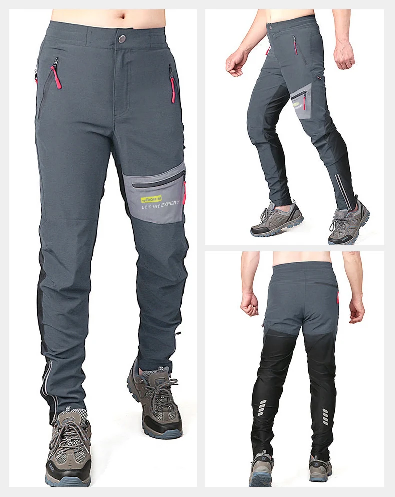 Breathable Soft Elastic Waist Cycling Pants