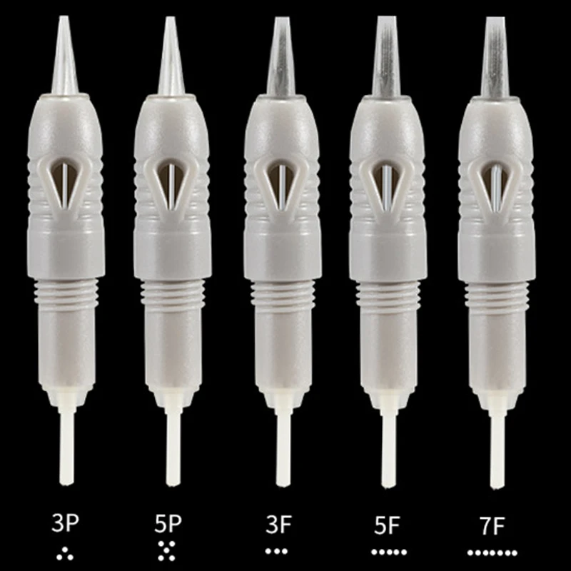 Disposable Professional Tattoo Cartridge Needle for Micropigmentation Device Permanent Makeup Eyebrow Lip Tattoo Pen Needles