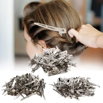

Hairpins Silver Hair Clips Hair Positioning Hair Styling Clip Accessory for Barber Shop Hair Salon Hair Stying Tools