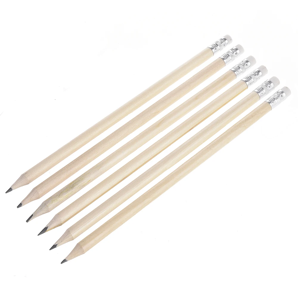 Writing Pencils 20Pcs Personalized Engraved Wooden Pencils With Eraser Wedding Party Favors Baby Shower Party School Business