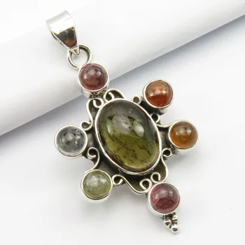 

Natural Tourmaline Tortoise Pendant New Jewelry