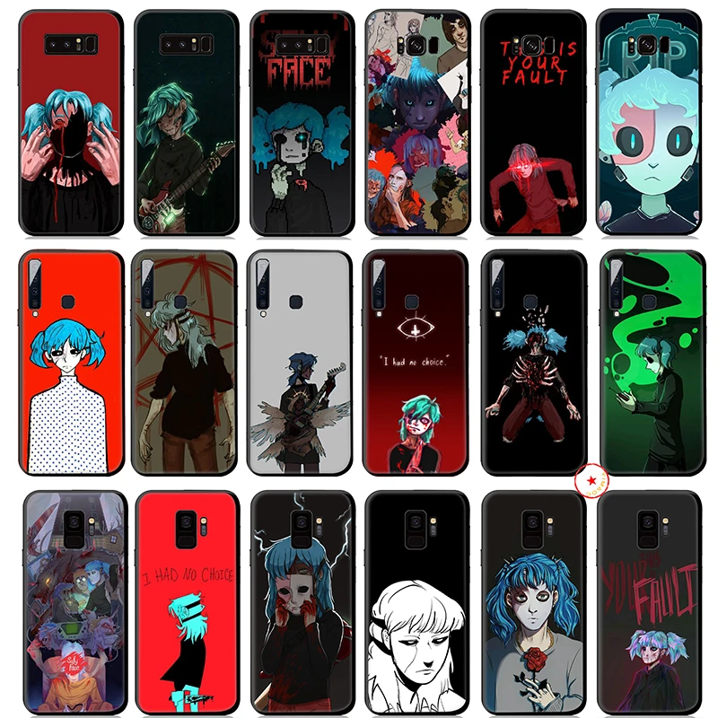 Sally Face Game Cute Blue Soft Silicone Case for Samsung Galaxy A50 A70 A60 A40 A30 A20 A10 M10 M20 M30 M40 Cover |